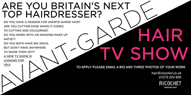 Offerte di lavoro Parrucchieri Are you Britain's next TOP HAIRDRESSER?