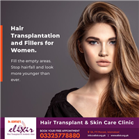 Hair Transplantation and Fillers for Women at Elixir Hair Transplant Center